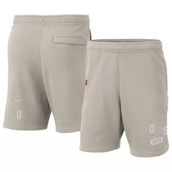 Мужские флисовые шорты Nike Ohio State Buckeyes кремового цвета, цвет Osu Beige