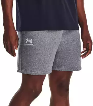 Мужские флисовые шорты Under Armour Icon, цвет Pitch Gray Medium Heather