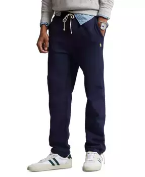 Мужские флисовые спортивные брюки Signature Fleece Sweatpant Polo Ralph Lauren, синий