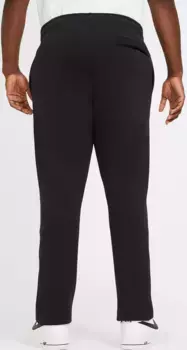Мужские флисовые спортивные штаны Nike Sportswear Club, черный/белый
