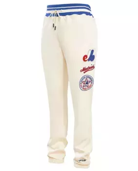 Мужские флисовые спортивные штаны в стиле ретро Pro Standard Montreal Expos, кремовый