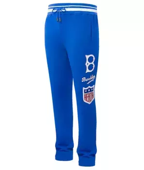 Мужские флисовые спортивные штаны в стиле ретро Pro Standard Brooklyn Dodgers, цвет Royal