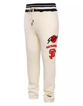 Мужские флисовые спортивные штаны в стиле ретро Pro Standard San Francisco Giants, кремовый
