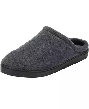 Мужские флисовые тапочки-сабо KingSize, серый