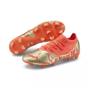 Мужские футбольные бутсы KING Top TT PUMA, черный/белый/белый