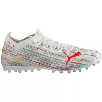 Мужские футбольные бутсы Ultra 1 2 mg e Puma, белый