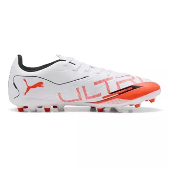 Мужские футбольные бутсы Ultra 5 Play MG Jr Puma, белый