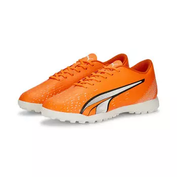 Мужские футбольные бутсы ULTRA Play TT PUMA, манго/белый/синий
