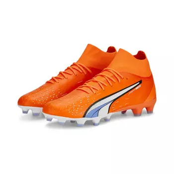 Мужские футбольные бутсы ULTRA Pro FG/AG PUMA, манго/белый/синий