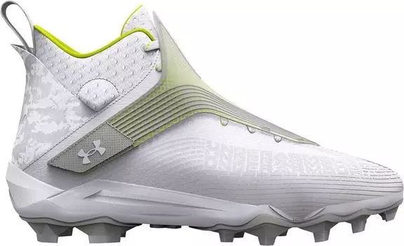 Мужские футбольные бутсы Under Armour Hammer MC, белый/серебристый