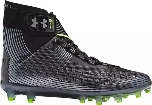 Мужские футбольные бутсы Under Armour Highlight MC, черный/серый