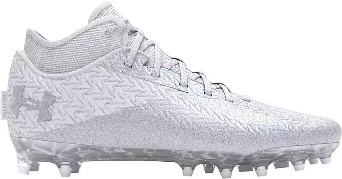 Мужские футбольные бутсы Under Armour Spotlight Clone 4.0 VVS MC, белый