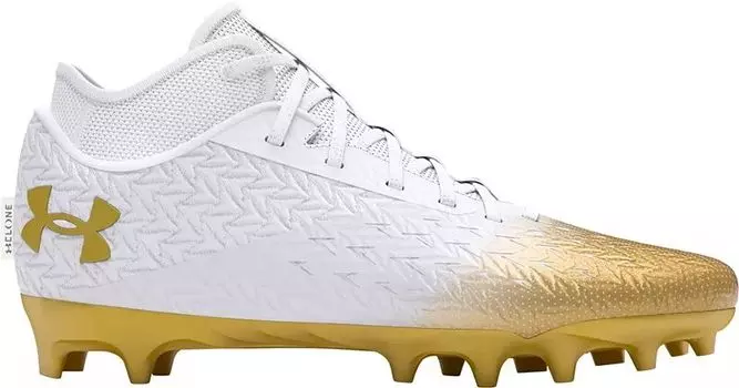 Мужские футбольные бутсы Under Armour Spotlight Clone 4.0 MC, золотой