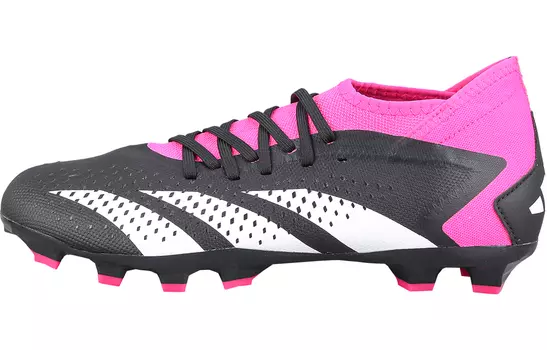 Мужские футбольные кроссовки Adidas Predator, черный и белый розовый