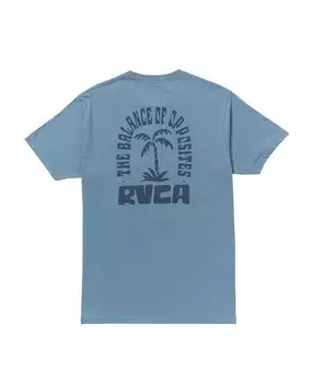 Мужские футболки Arch Palm RVCA, синий