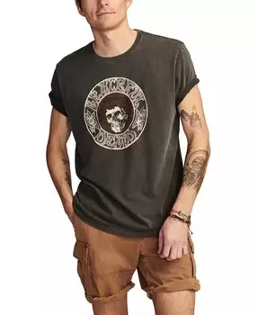 Мужские футболки Grateful Dead Seal Lucky Brand, черный