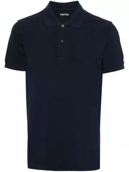 Мужские футболки и поло Tom Ford синего цвета