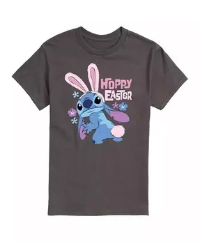 Мужские футболки с коротким рукавом Lilo and Stitch AIRWAVES, серый