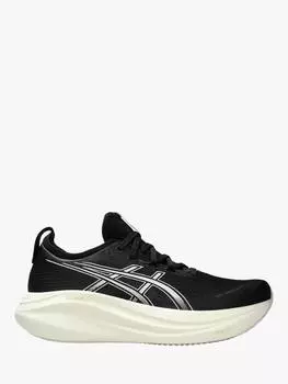 Мужские гелевые кроссовки для бега nimbus 27 ASICS, черный/белый