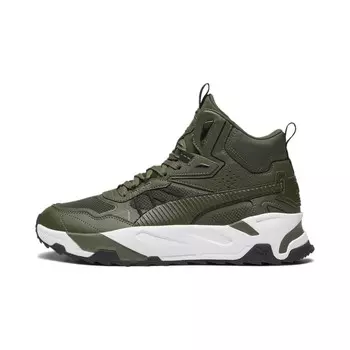 Мужские гибридные кроссовки PUMA Trinity Mid, цвет Myrtle/Myrtle/Black