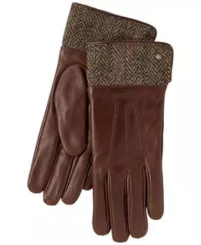 Мужские гибридные перчатки Lauren Ralph Lauren, коричневый