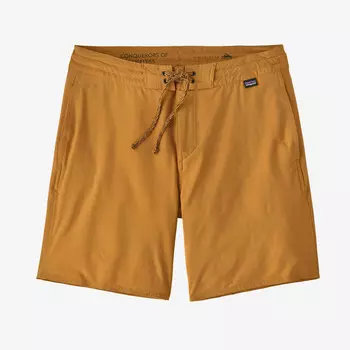 Мужские гибридные прогулочные шорты Wavefarer Patagonia, цвет Dried Mango