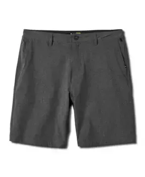 Мужские гибридные шорты Union Heather Amphibian 20 Quiksilver, черный