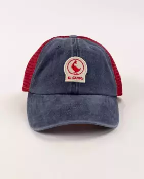 Мужские хлопчатобумажные носки цвета шоколадная полоска El Ganso, тёмно-синий