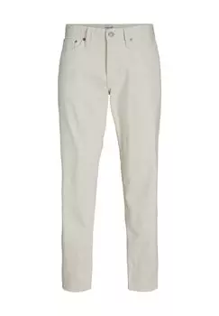 Мужские хлопковые джинсы с пятью карманами Jack & Jones, экрю