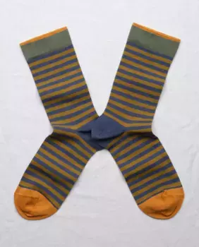 Мужские хлопковые носки с принтом Bonne Maison, мультиколор