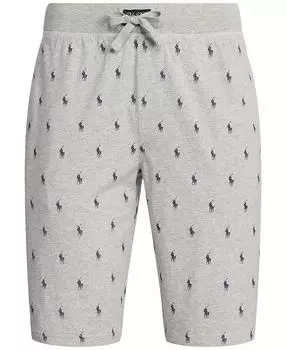 Мужские хлопковые пижамные шорты с логотипом Polo Ralph Lauren