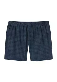Мужские хлопковые шорты-боксеры Cotton Casuals SCHIESSER, темно-синий