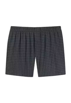 Мужские хлопковые шорты-боксеры Cotton Casuals SCHIESSER, черный