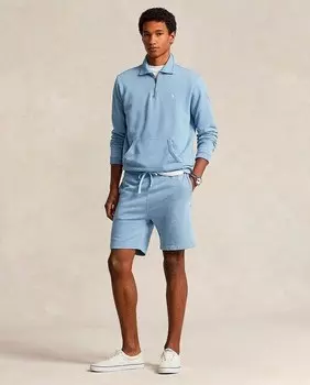 Мужские хлопковые шорты с регулируемой кулиской Polo Ralph Lauren, синий