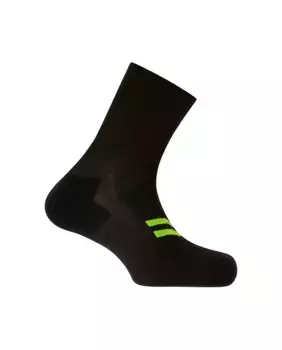 Мужские хлопковые спортивные носки черного цвета Punto Blanco