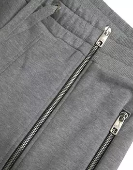 Мужские хлопковые узкие спортивные брюки Dolce & Gabbana Jogger, серый