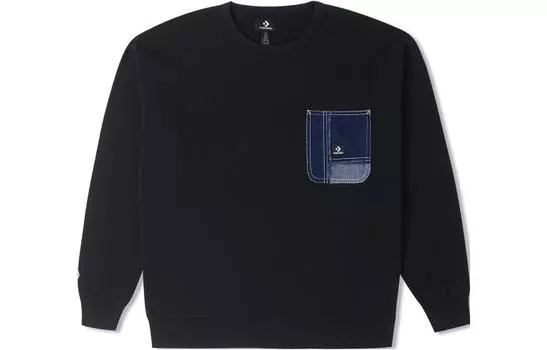 Мужские худи и свитшоты Converse, цвет Black