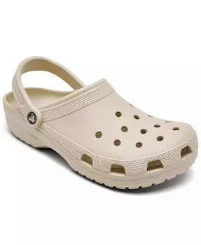 Мужские и женские классические сабо от Finish Line Crocs, бежевый
