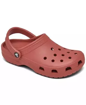 Мужские и женские классические сабо от Finish Line Crocs, красный