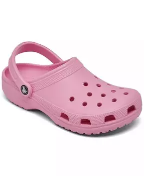 Мужские и женские классические сабо от Finish Line Crocs, розовый