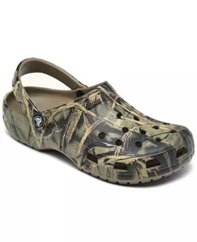 Мужские и женские классические сабо от finish line Crocs, хаки