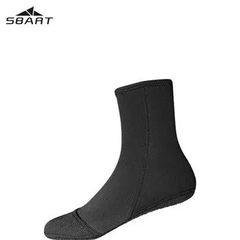 Мужские и женские носки для дайвинга SBART, носки для подводного плавания, носки для плавания, пляжные носки, обувь для подводного плавания, снаряжение, утолщенный черный XL