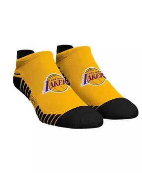 Мужские и женские носки Los Angeles Lakers Hex Performance Ankle Socks Rock 'Em, желтый