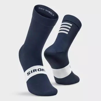 Мужские и женские велосипедные носки S1 синие Ancares SIROKO Navy Blue