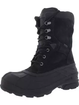 Мужские изолированные рабочие и защитные ботинки на шнуровке Kamik, черный