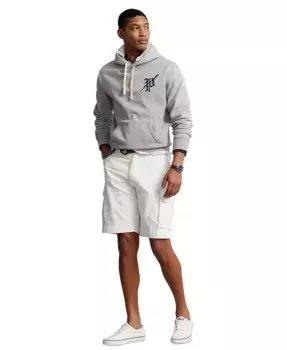 Мужские карго-шорты Relaxed Fit из твила, длина 26,5 см Polo Ralph Lauren, белый