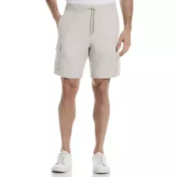 Мужские карго-шорты с кулиской длиной 8 дюймов Cubavera, цвет island fossil