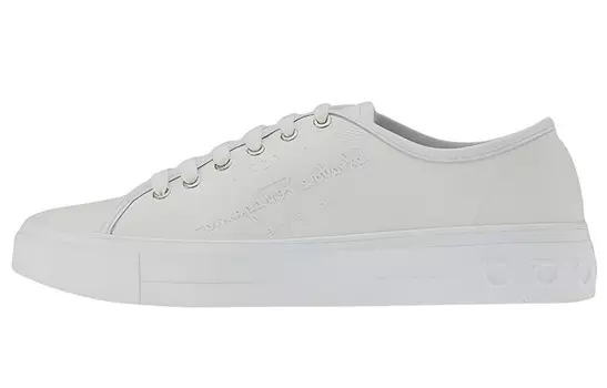 Мужские кеды Ferragamo низкие, белый