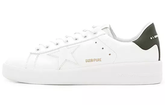 Мужские кеды Golden Goose на толстой подошве, белый