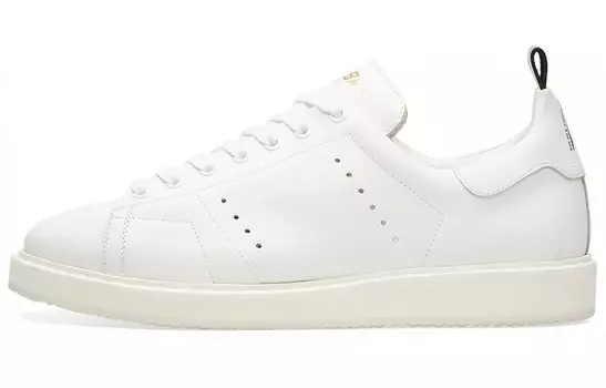 Мужские кеды Golden Goose низкие, белый